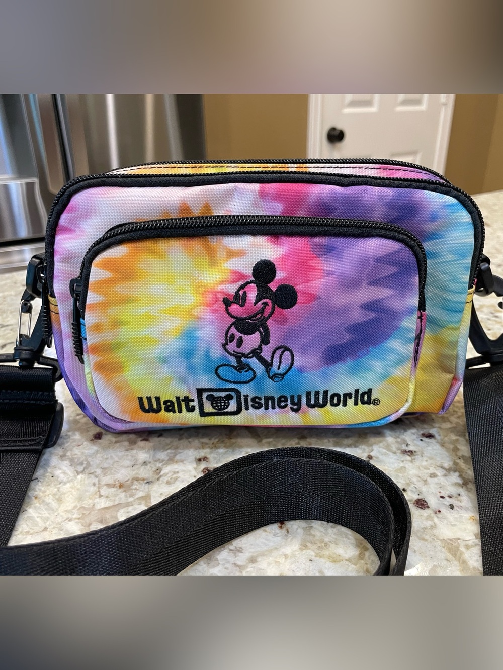 NEW!!!  Walt Disney World Tie-Dye Fanny pack/Cross body bag.